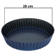 Forma tarta rotunda antiaderenta cu baza detasabila 26 cm Adison